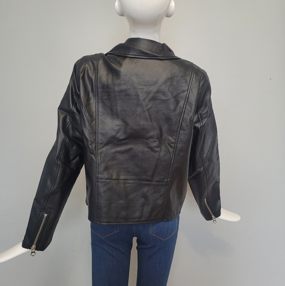 Torrid Faux Leather Moto Jacket, BNWT, Size 1X - Picture 4 of 7